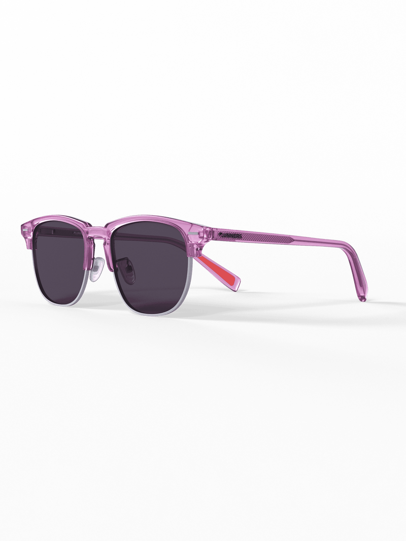 Load image into Gallery viewer, Clear Lilac Semi Rimless
