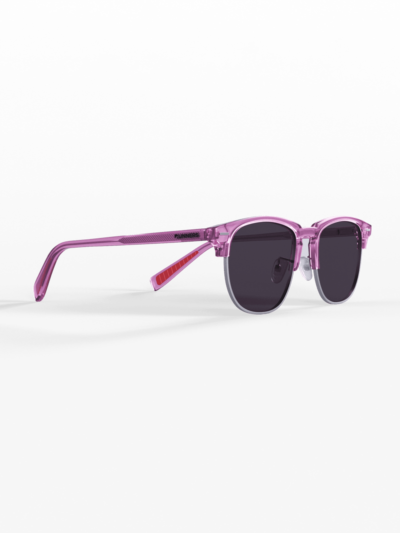Load image into Gallery viewer, Clear Lilac Semi Rimless
