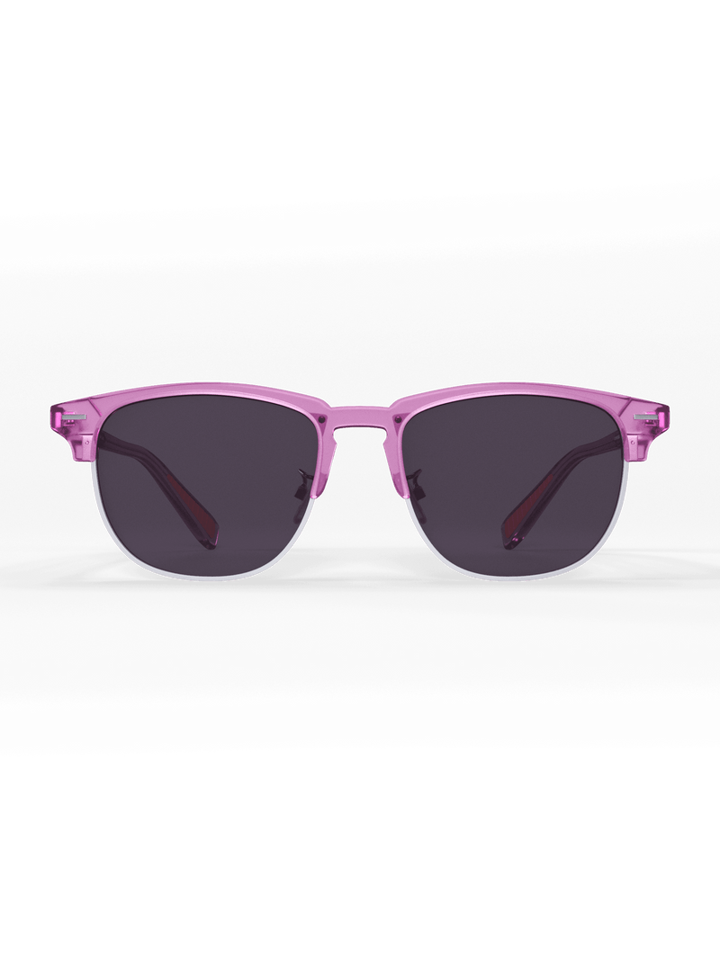 Load image into Gallery viewer, Clear Lilac Semi Rimless
