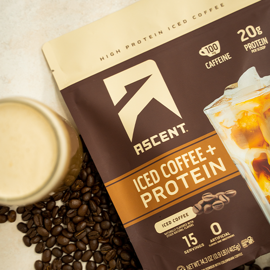 Ascent Iced Coffee + Protein 15 serving bag