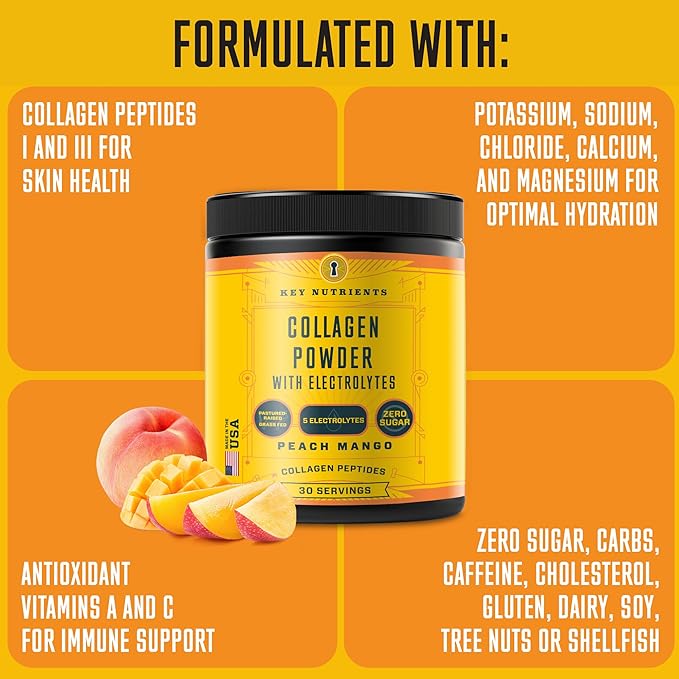 Load image into Gallery viewer, Collagen Peptides Powder With Electrolytes
