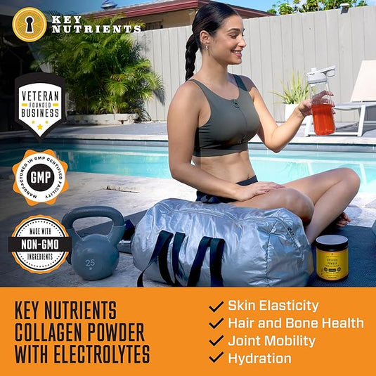 Collagen Peptides Powder With Electrolytes