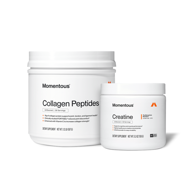 Load image into Gallery viewer, Momentous - Collagen + Creatine Stack - Vitamins & Supplements