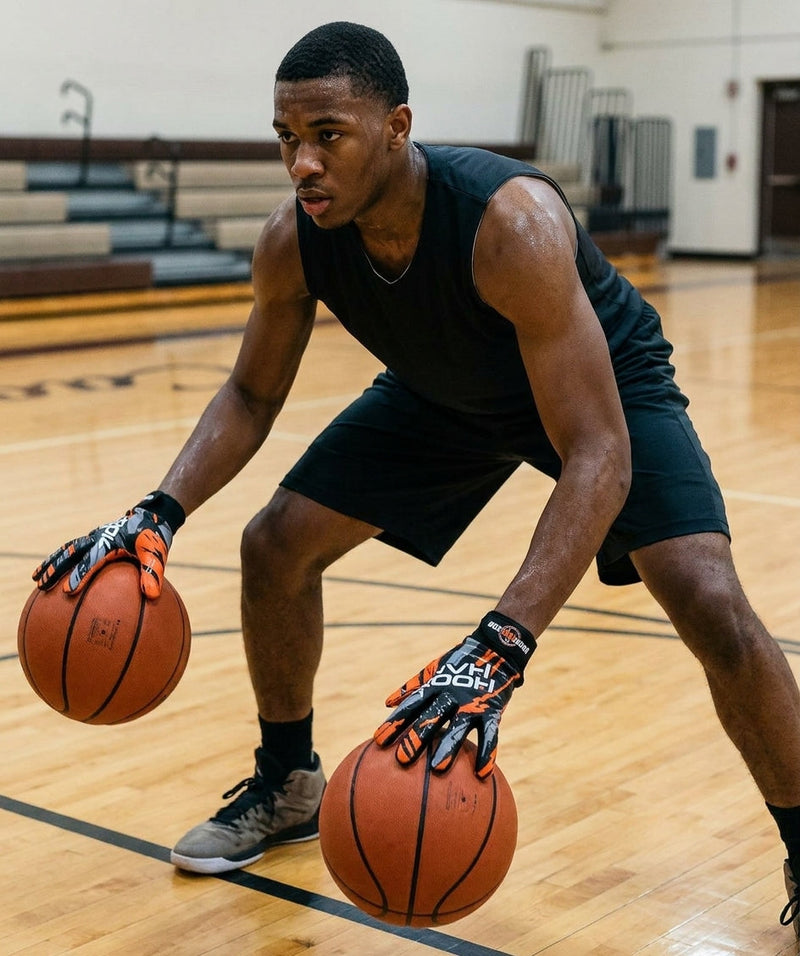 Load image into Gallery viewer, HoopsKing - Hoop Handz Weighted Basketball Gloves | Heavy | Increase Hand Speed