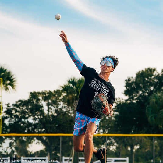 Elite Athletic Gear - Cotton Candy Cross Arm Sleeve