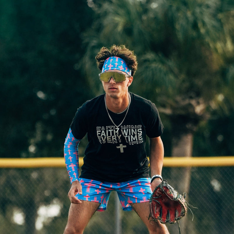 Load image into Gallery viewer, Elite Athletic Gear - Cotton Candy Cross Headband
