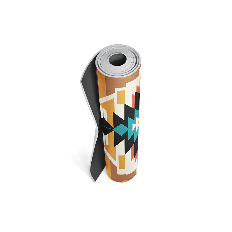 Load image into Gallery viewer, Yune Yoga - Yoga Mat | 6mm Thick | Brown | Non-Slip | Eco Friendly | Yune Yoga | Coyote Falls
