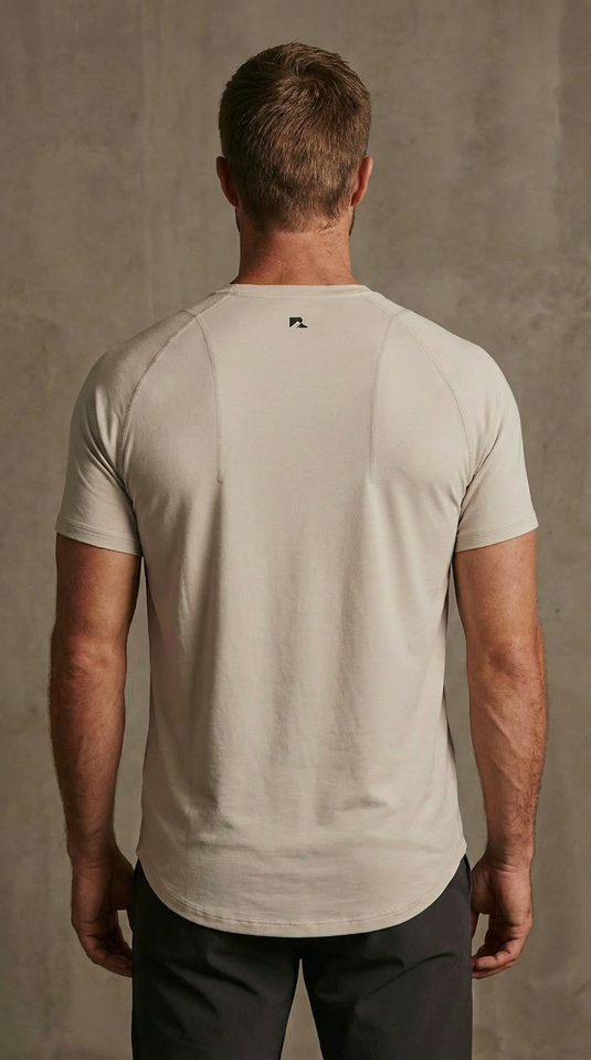 Runner's Athletics - Airflow Definition Tee Beige