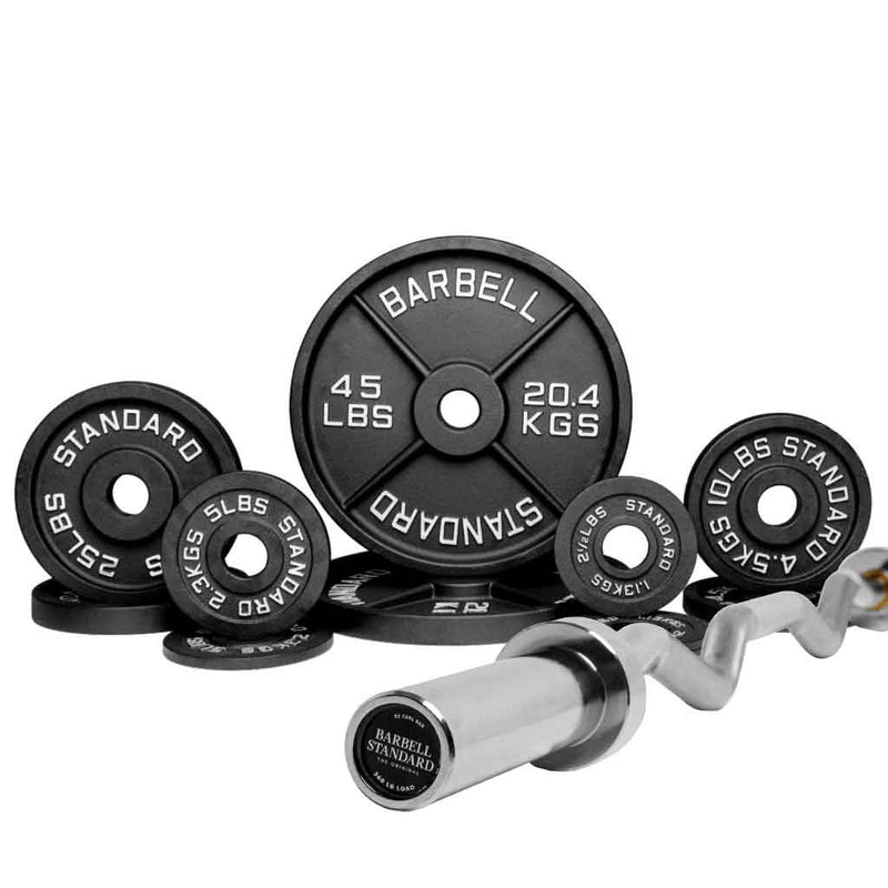 Load image into Gallery viewer, Barbell Standard - Specialty Bar &amp; Weight Set Bundle Builder

