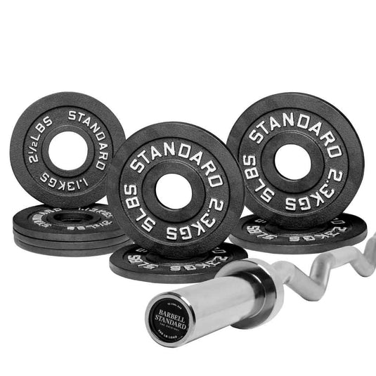 Barbell Standard - Specialty Bar & Weight Set Bundle Builder