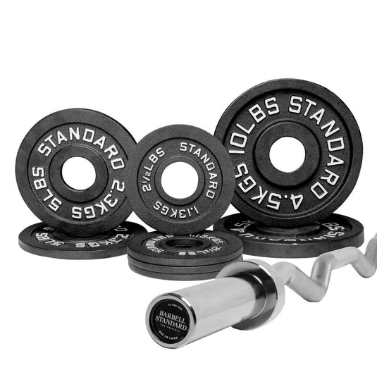 Barbell Standard - Specialty Bar & Weight Set Bundle Builder