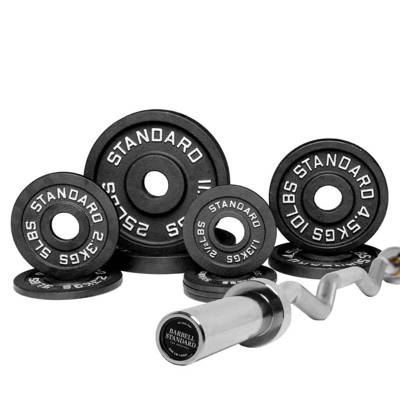 Load image into Gallery viewer, Barbell Standard - Specialty Bar &amp; Weight Set Bundle Builder
