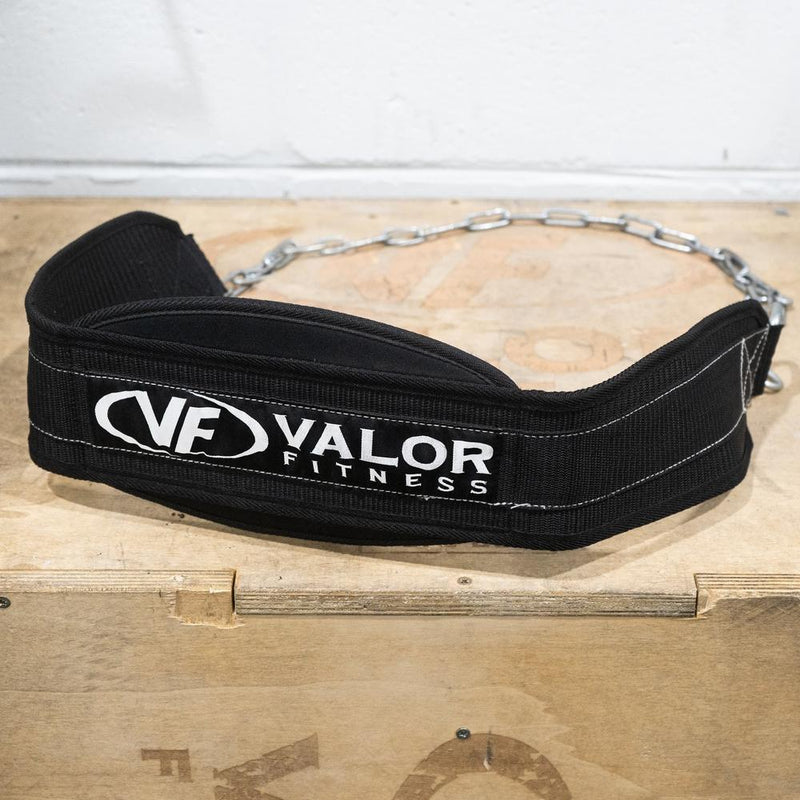 Load image into Gallery viewer, Valor Fitness - Dip Belt w/ Chain
