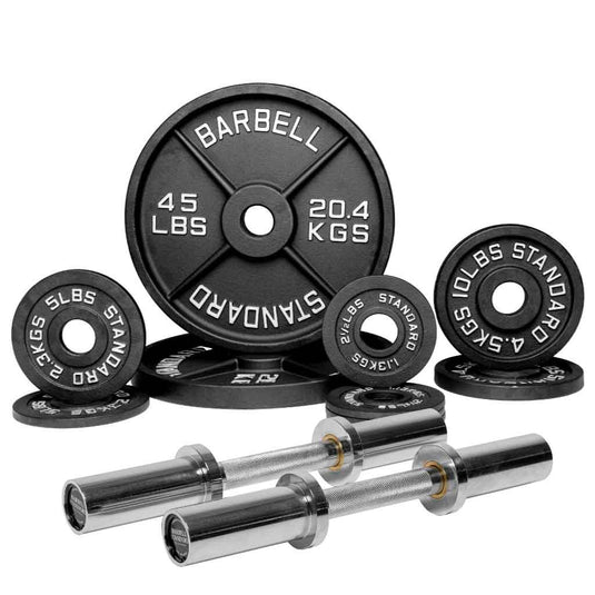 Barbell Standard - Specialty Bar & Weight Set Bundle Builder