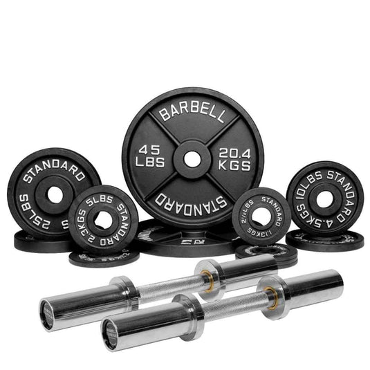 Barbell Standard - Loadable Dumbbell Bar Weight Sets