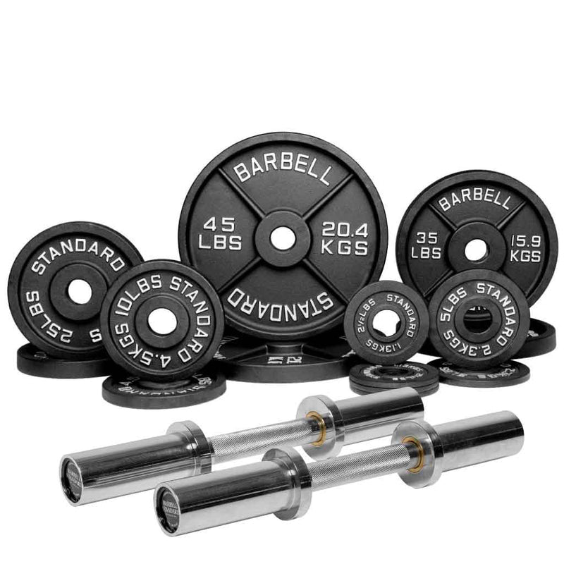Load image into Gallery viewer, Barbell Standard - Specialty Bar &amp; Weight Set Bundle Builder
