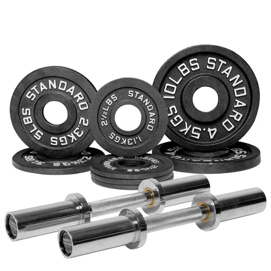 Barbell Standard - Specialty Bar & Weight Set Bundle Builder