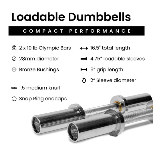 Barbell Standard - Specialty Bar & Weight Set Bundle Builder