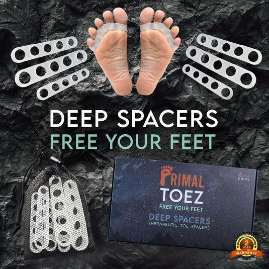 Primal Toez (by Alpha Gripz) - Walkabouts (Active Toe Spacers)