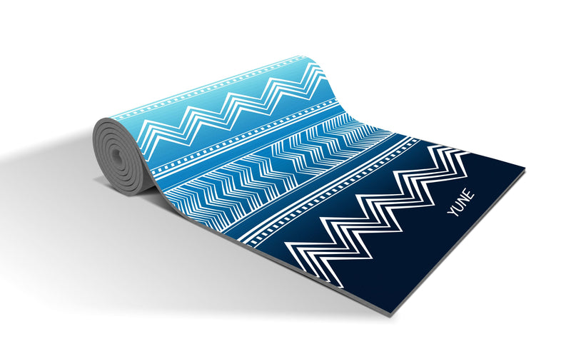 Load image into Gallery viewer, Yune Yoga - Diamond Trekk Travel Yoga Mat
