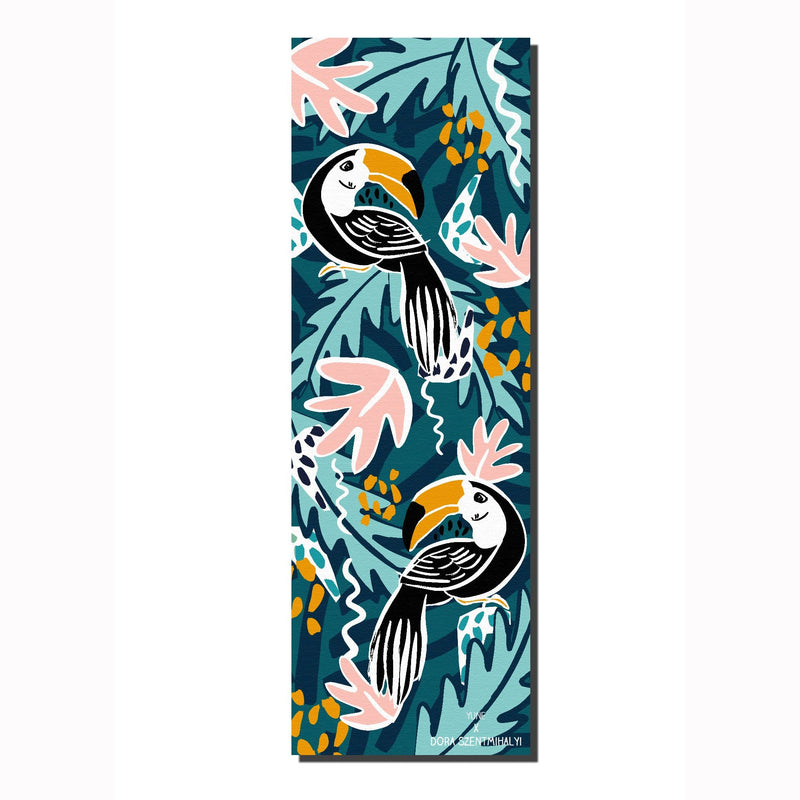 Load image into Gallery viewer, Yune Yoga - Dora Toucan Trekk Travel Yoga Mat
