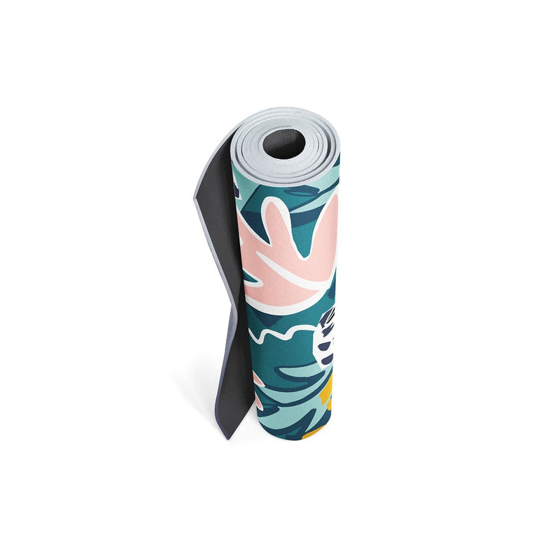 Load image into Gallery viewer, Yune Yoga - Dora Toucan Trekk Travel Yoga Mat
