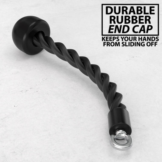 Synergee - Tricep Rope Cable Attachment (Single + Double Ended)