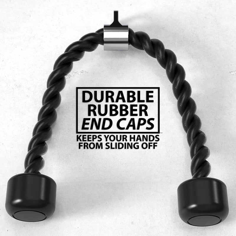 Load image into Gallery viewer, Synergee - Tricep Rope Cable Attachment (Single + Double Ended)
