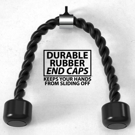 Synergee - Tricep Rope Cable Attachment (Single + Double Ended)