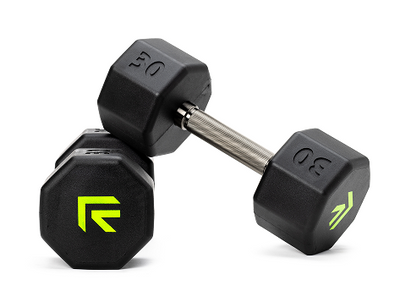 Rage Fitness - Octo Rubber Dumbbell (sold individually)