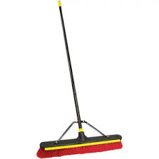QUICKIE - Jobsite Broom Soft/Stiff Combo 24