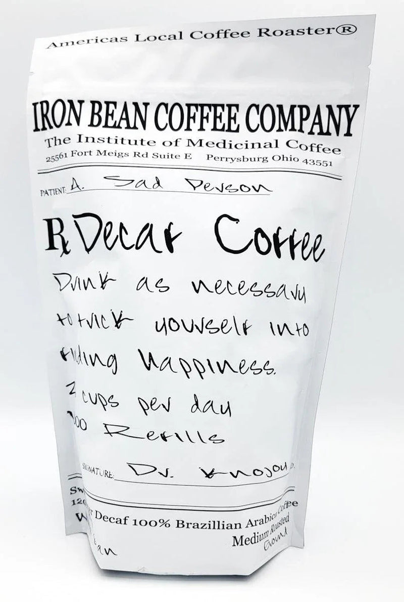 Load image into Gallery viewer, Iron Bean Coffee Company - Dr. Knojoy's Swiss Water Decaf
