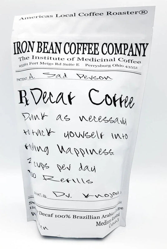 Iron Bean Coffee Company - Dr. Knojoy's Swiss Water Decaf
