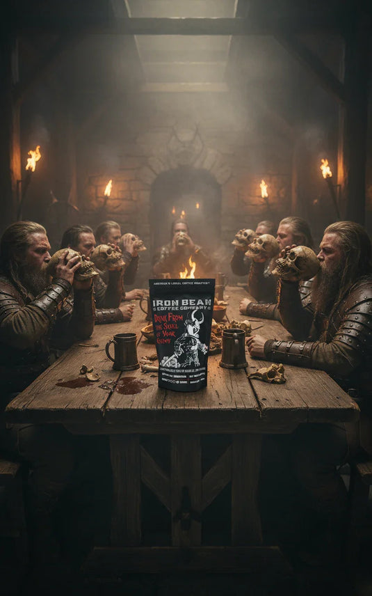 Iron Bean Coffee Company - Drink From the Skull of Your Enemy Dark Roast