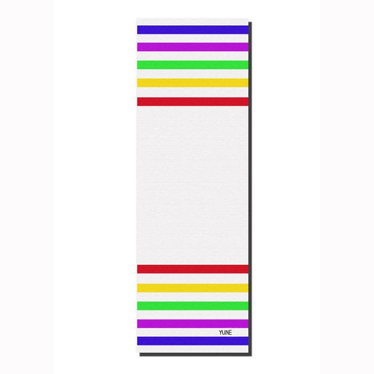 Yune Yoga - Yoga Mat | 6mm Thick | White | Non-Slip | Eco Friendly | Yune Yoga | DY66