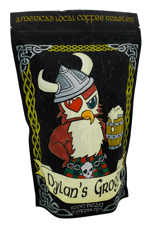 Iron Bean Coffee Company - Dylan's Grogg - Flavored Coffee