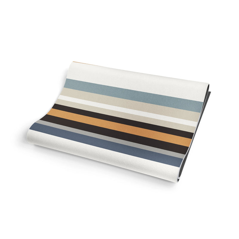 Load image into Gallery viewer, Yune Yoga - Yoga Mat | 6mm Thick | Multi Color Striped | Non-Slip | Eco Friendly | Yune Yoga | Eagles Rest
