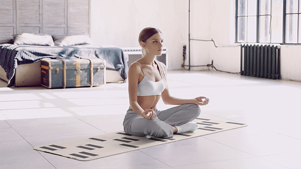 Load image into Gallery viewer, Yune Yoga - Galatea Trekk Travel Extra Thick Yoga Mat
