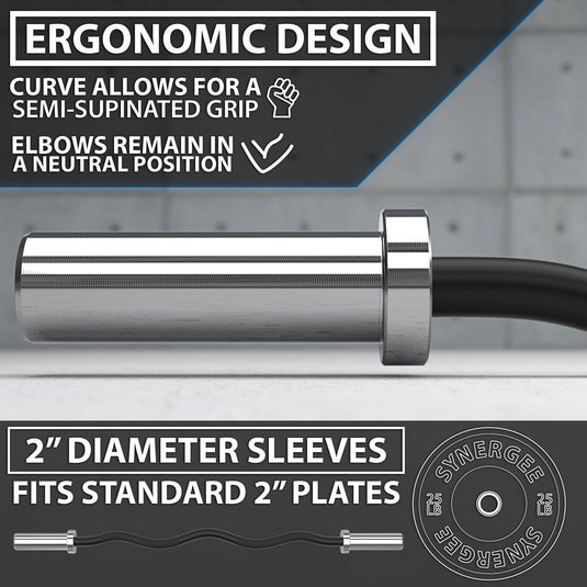 Synergee EZ Curl Bars Living.Fit