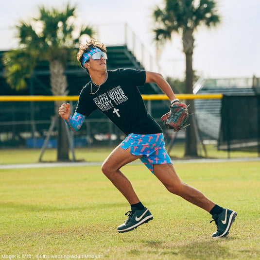 Elite Athletic Gear - Cotton Candy Cross Shorts
