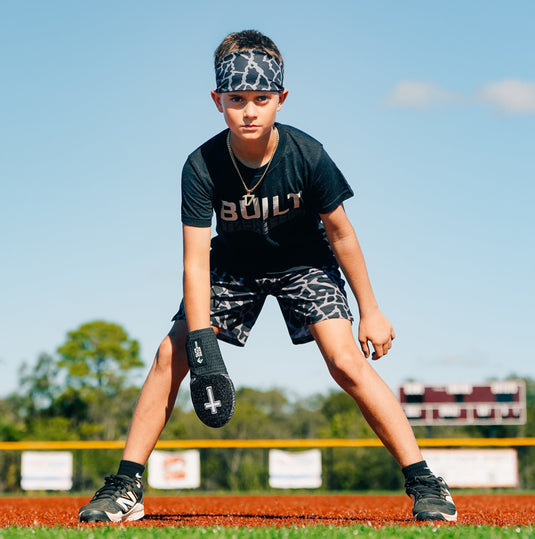 Elite Athletic Gear - Faith Cross Black Sliding Mitt