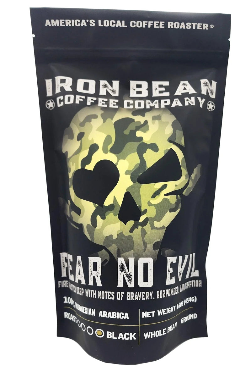 Load image into Gallery viewer, Iron Bean Coffee Company - Fear No Evil Black Roast
