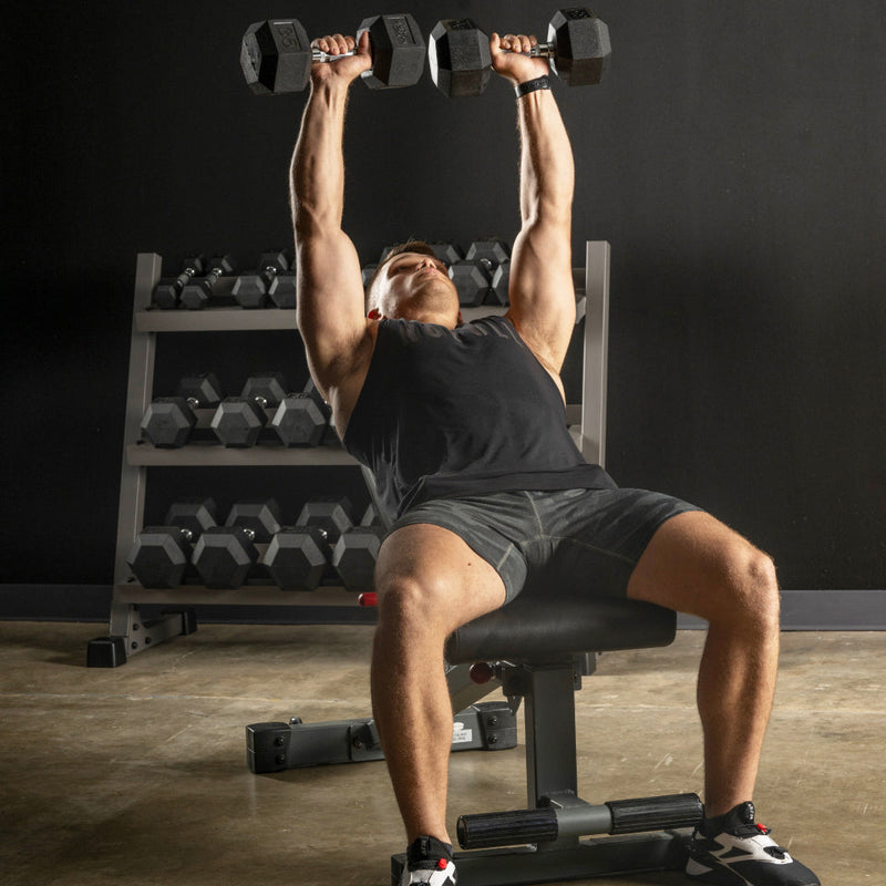 Load image into Gallery viewer, XMARK - Ox Series Adjustable Flat, Incline, Decline (FID) Weight Bench
