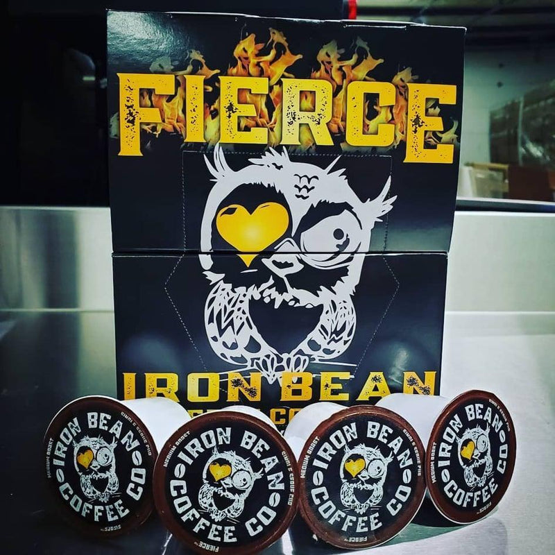 Load image into Gallery viewer, Iron Bean Coffee Company - Fierce Kups 12pk

