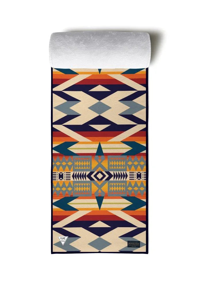 Load image into Gallery viewer, Yune Yoga - Yoga Towel Pendleton Fire Legend

