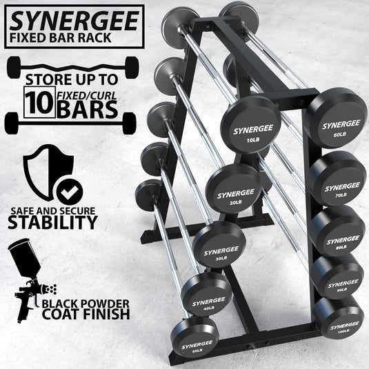 Fixed Bars Rack Racks & Stands – Living.Fit