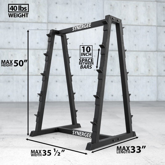 Synergee - Fixed Barbell Storage Rack
