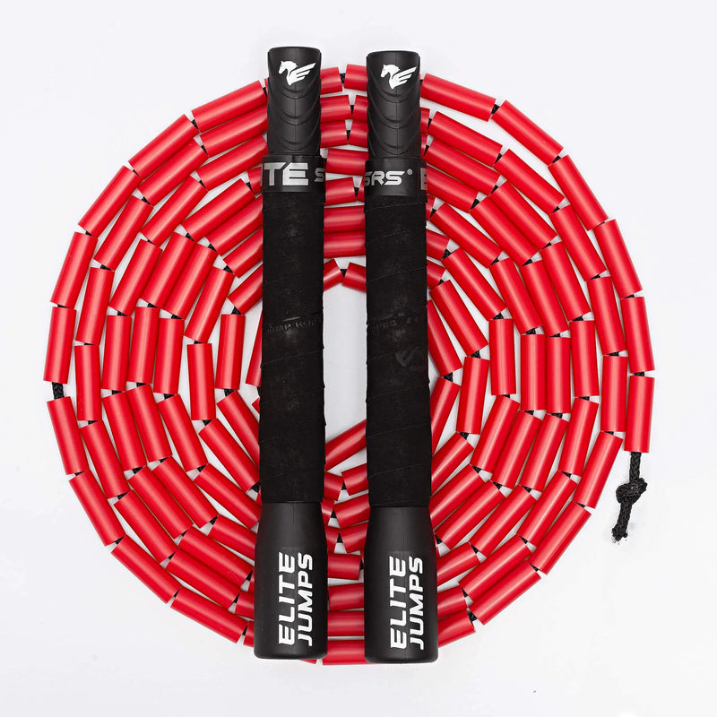 Load image into Gallery viewer, Freestyle Beaded Jump Rope - Long Handles
