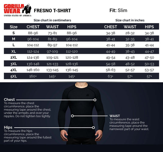 Fresno T-Shirt - Black/Red