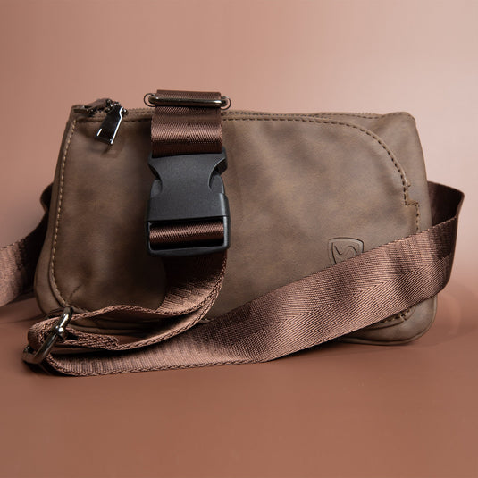 Shield Your Body - Cross Body Fanny Pack - Metro Vegan Leather